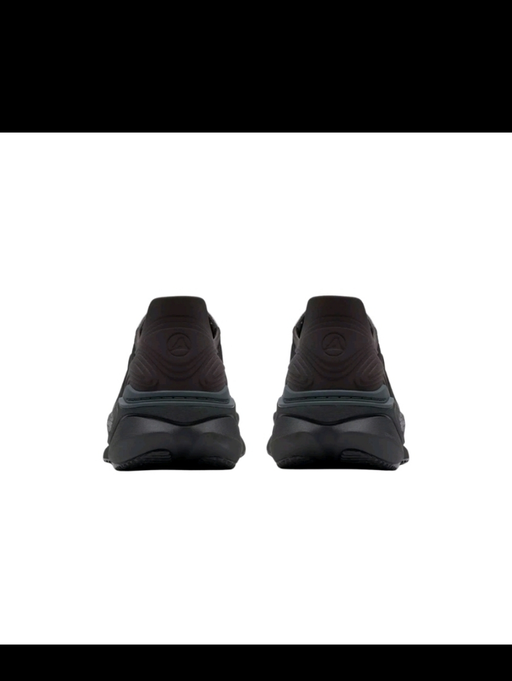 Clarks Pace Men's Podiatrist Approved Walking Shoes - Black - Picture 5 of 8